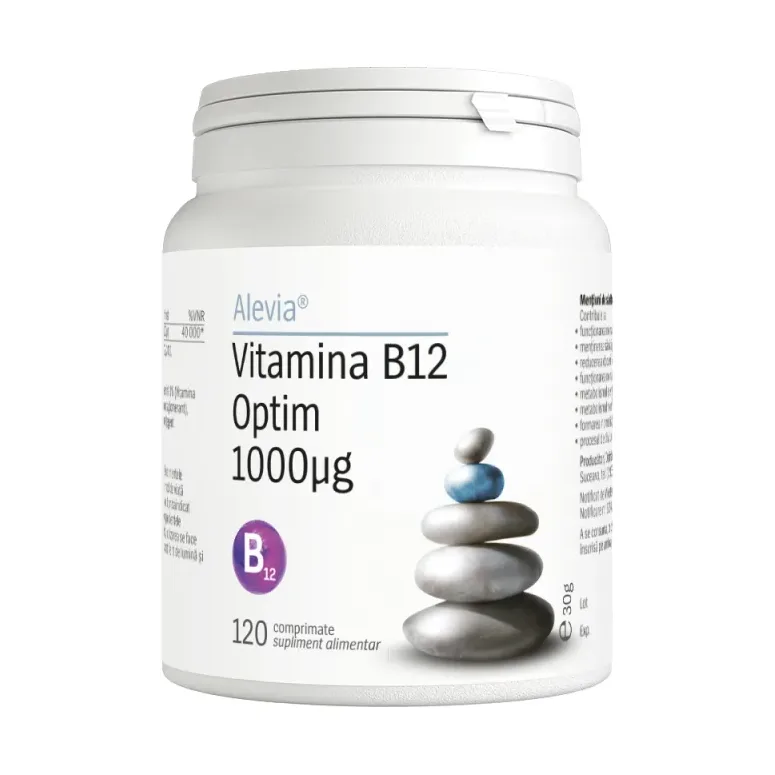 Vitamina B12 Optim 1000µg - Alevia