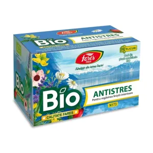Antistres bio, ceai la plic, N173 - Fares