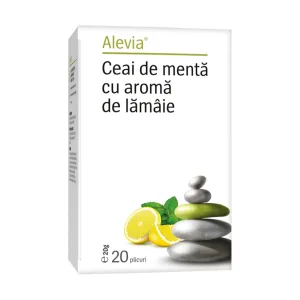 Ceai de mentă cu aromă de lămâie - Alevia