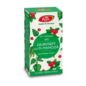 Diurosept cu D-manoză, U72, gastrorezistente - Fares