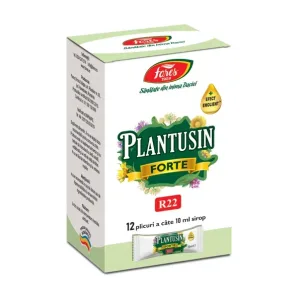 Plantusin forte, R22, sirop tuse ( a câte 10 ml sirop) - Fares
