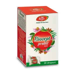 Biosept protect, A34, 20 dropsuri - Fares