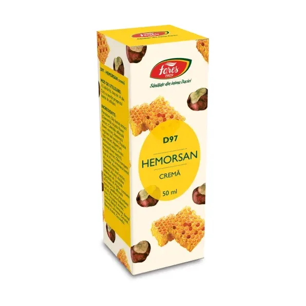 HEMORSAN, D97, cremă - Fares