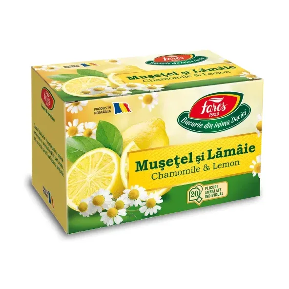 Ceai cu mușețel și lămâie, Horeca - Fares