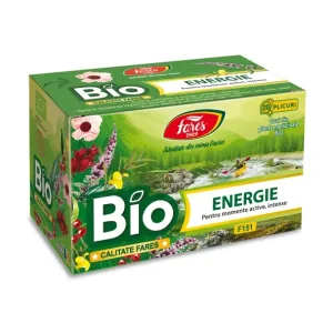 Energie bio, F151, ceai la plic - Fares