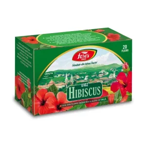 Hibiscus, U102, ceai la plic - Fares