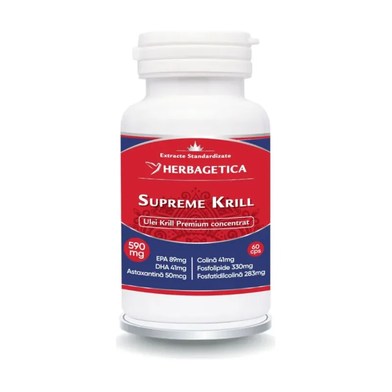 Supreme KRILL Omega3 Forte - Herbagetica