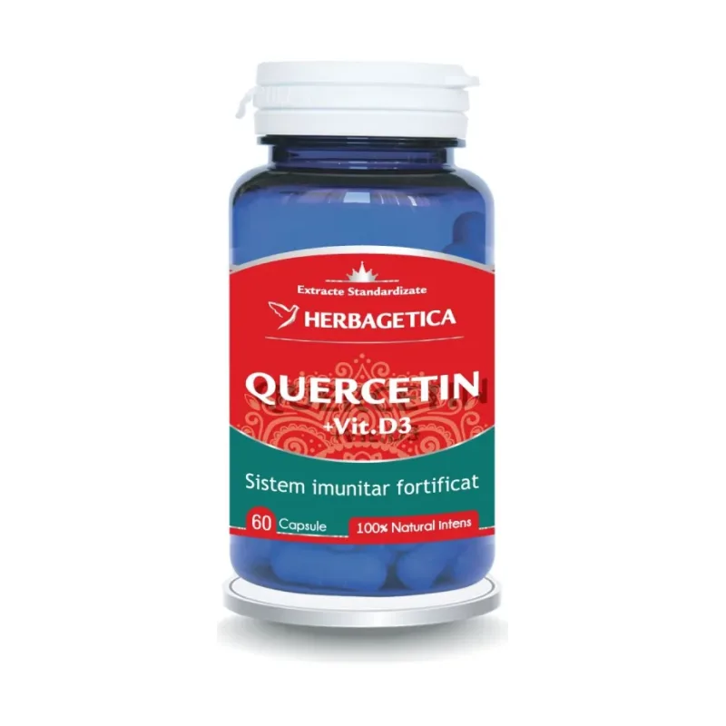 Quercetin + Vitamina D3 - Herbagetica