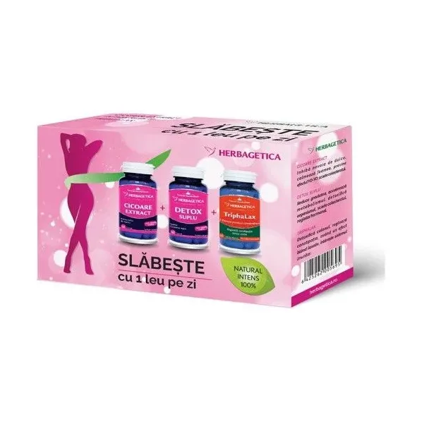 Slabeste cu 1 Leu pe zi - Herbagetica