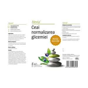Ceai normalizarea glicemiei - Alevia