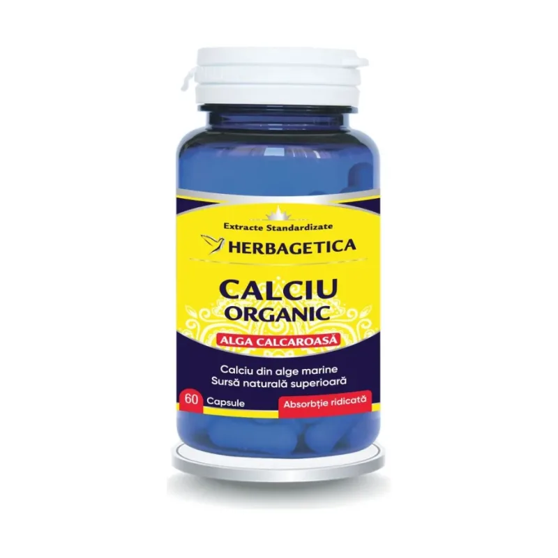 Calciu Organic Alga Calcaroasa - Herbagetica