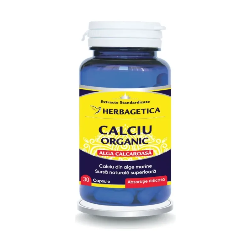 Calciu Organic Alga Calcaroasa - Herbagetica