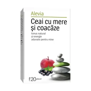 Ceai cu mere și coacăze - Alevia