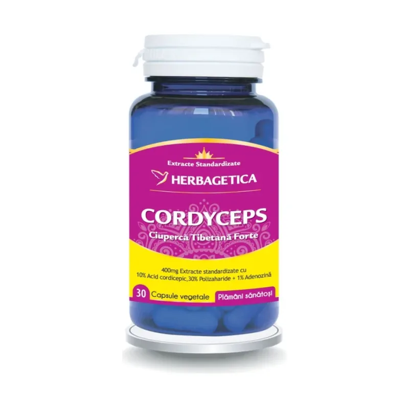Cordyceps Ciuperca Tibetana Forte - Herbagetica