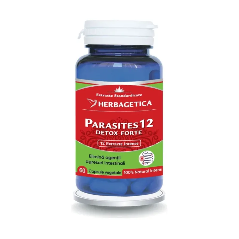 Parasites 12 Detox Forte - Herbagetica