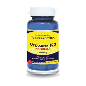 Vitamina K2 MK7 Naturala - Herbagetica