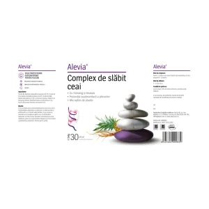 Complex de slăbit ceai cu ginseng și ananas - Alevia