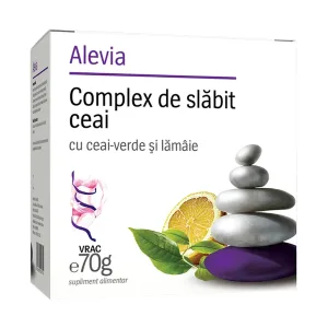 Complex de slăbit cu ceai verde și lămâie vrac - Alevia