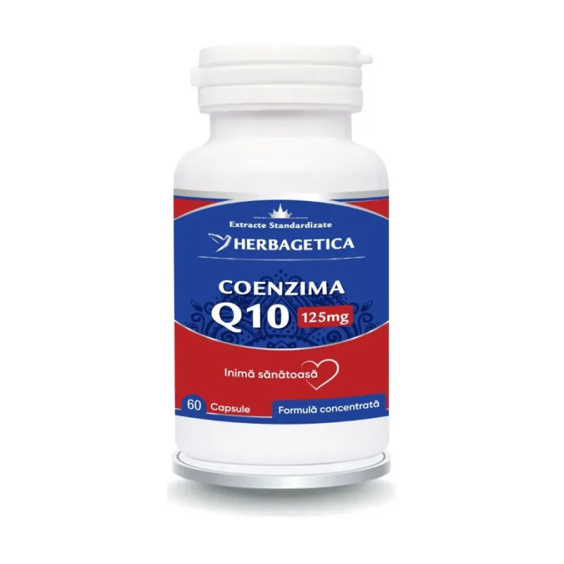 Coenzima Q10 125mg - Herbagetica