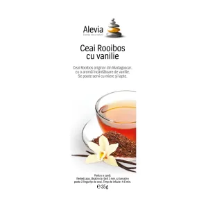 Ceai Rooibos cu vanilie - Alevia