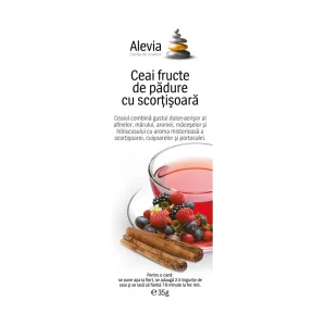Ceai Fructe de pădure cu scorțișoară - Alevia