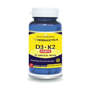 D3+K2 Forte - Herbagetica