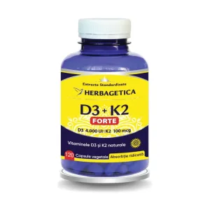D3+K2 Forte - Herbagetica