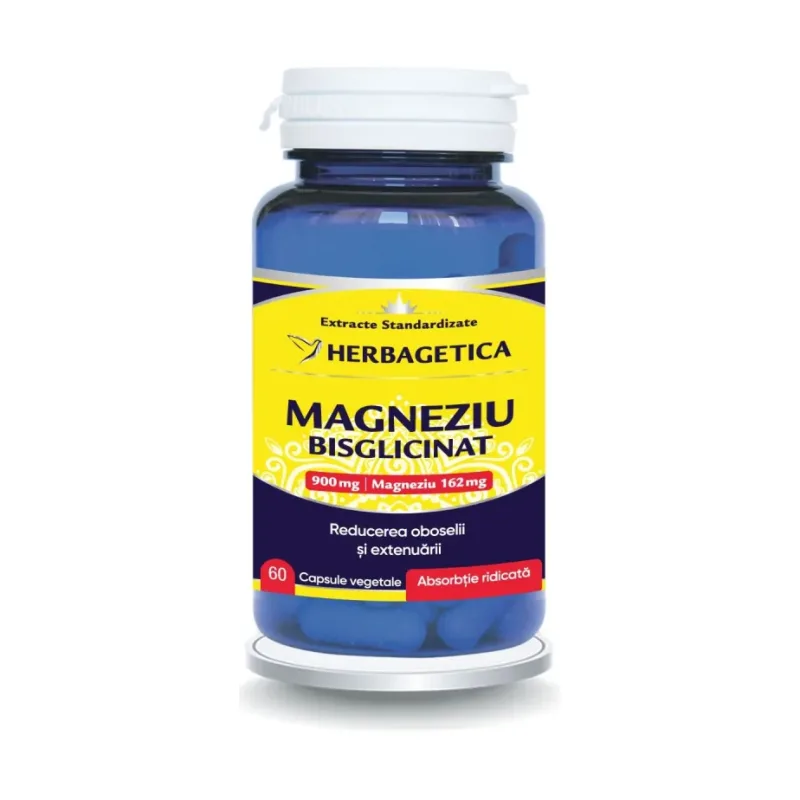 Magneziu bisglicinat - Herbagetica