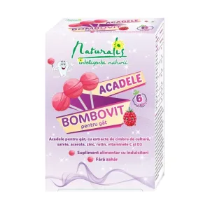 Acadele Bombovit de gat, 6 acadele - Naturalis