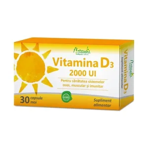 Vitamina D3 2000 UI - Naturalis