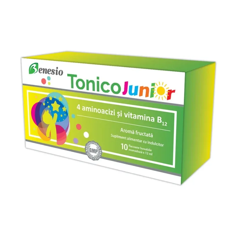 Tonico Junior x 10 flacoane buvabile - Naturalis