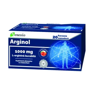 Arginol Benesio x 20 flacoane buvabile - Naturalis