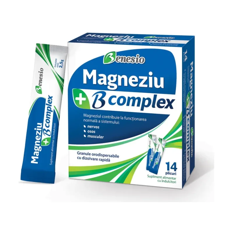 Magneziu + B complex - Benesio