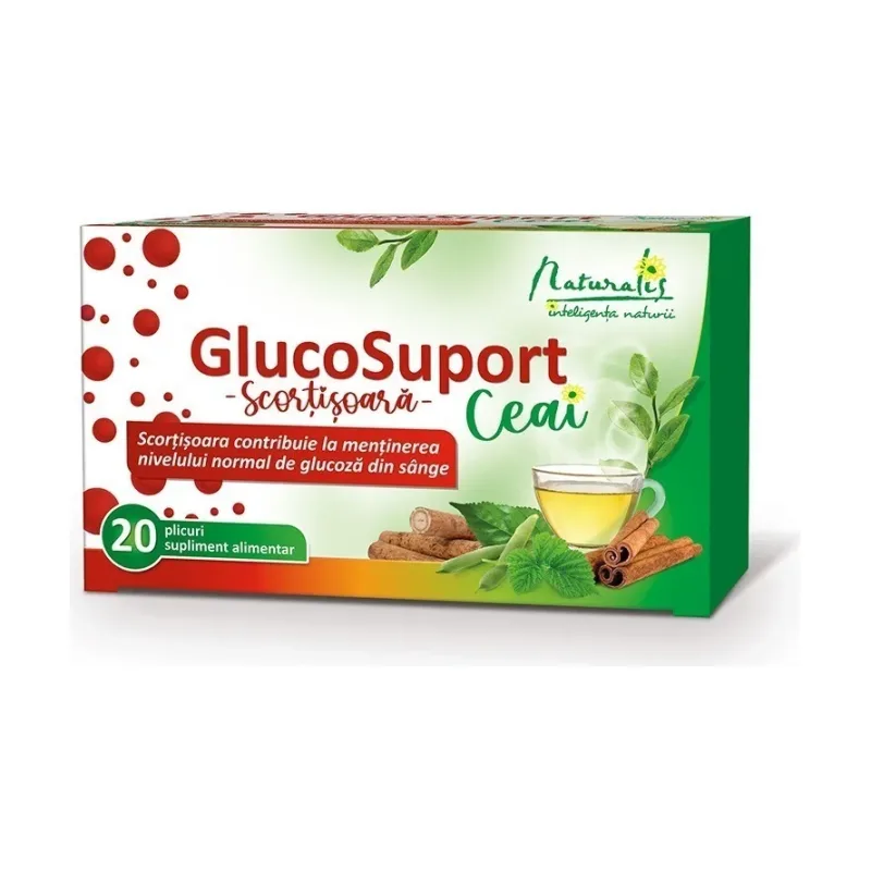 GlucoSuport Ceai - Naturalis