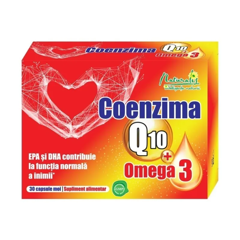 Coenzima Q10 + Omega - Naturalis