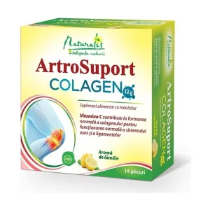 ArtroSuport Colagen cu aroma de lamaie - Naturalis