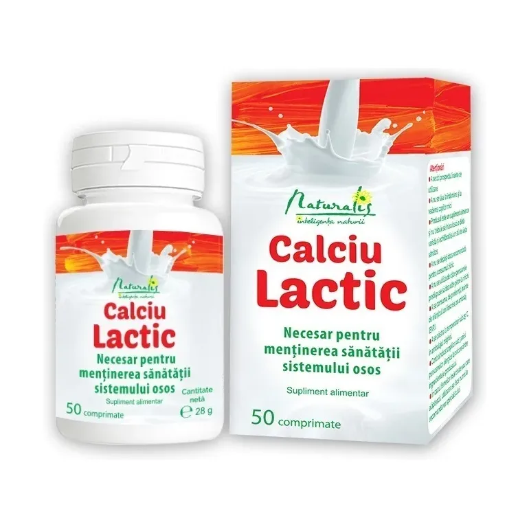Calciu lactic - Naturalis
