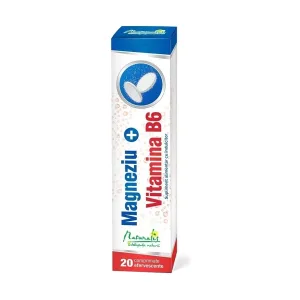 Magneziu plus Vitamina B6 x efervescente - Naturalis