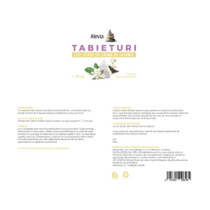 TABIETURI Ceai Verde cu aromă de Iasomie - Alevia