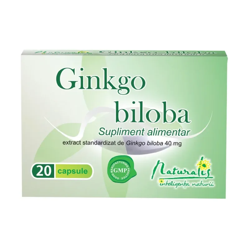 Ginkgo Biloba 40 mg - Naturalis