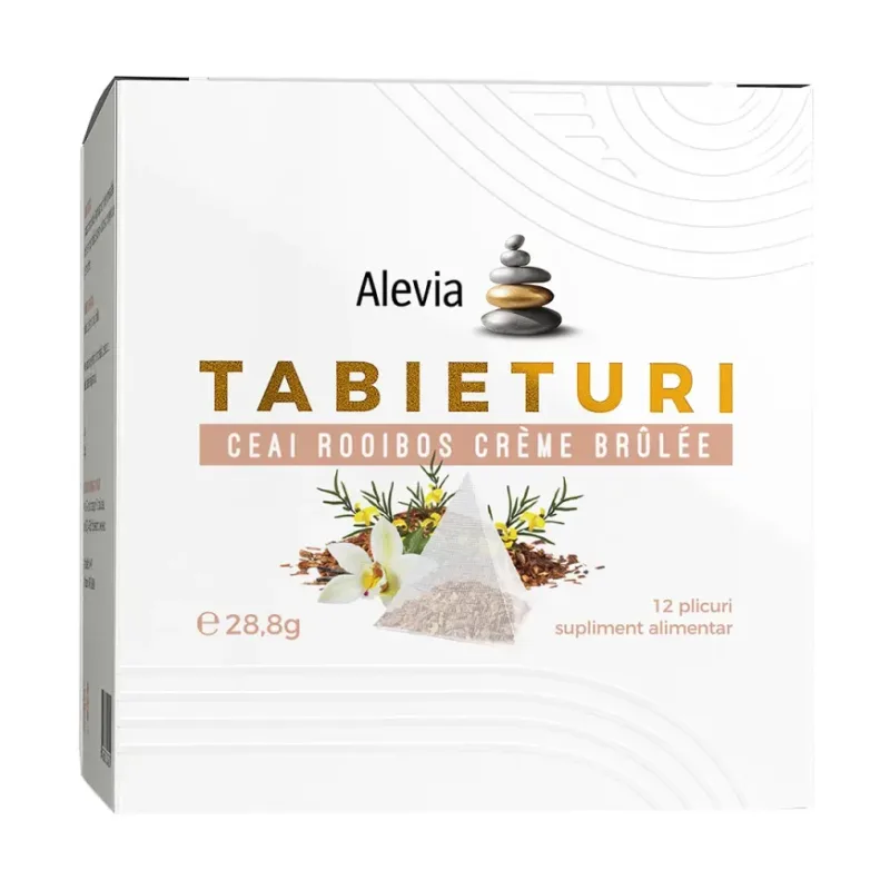 TABIETURI Ceai Rooibos Creme brulee - Alevia