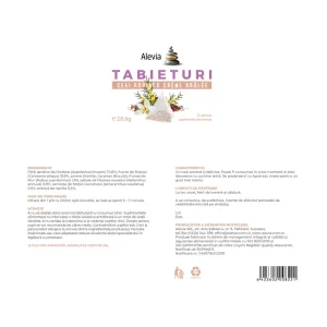 TABIETURI Ceai Rooibos Creme brulee - Alevia
