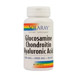 Glucosamine, Chondroitin, Hyaluronic Acid - Solaray