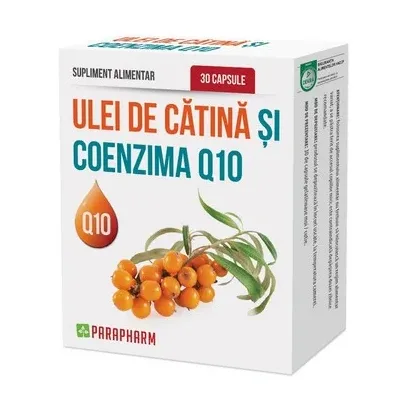 Ulei de catina+Coenzima Q10 – capsule - Parapharm