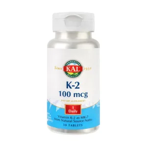 Vitamina K-2 100mcg - KAL