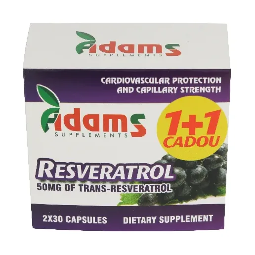 Resveratrol 50mg - Adams Vision