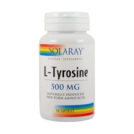 L-Tyrosine 500mg - Solaray