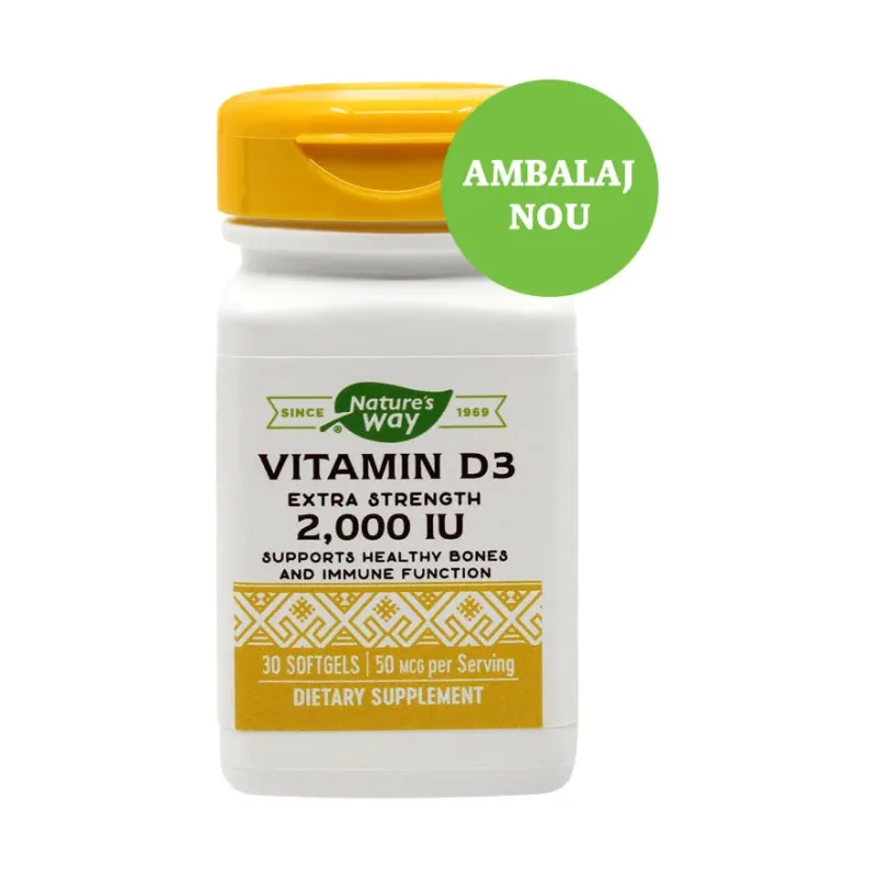 Vitamina D3 2000UI - Nature's Way