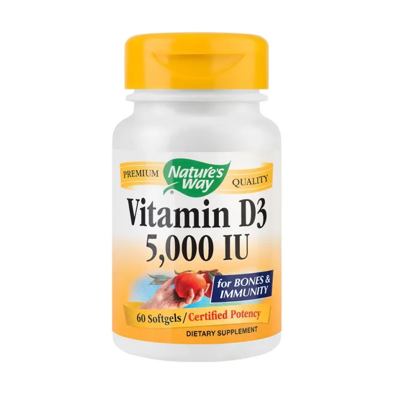 Vitamina D3 5000 UI - Nature's Way