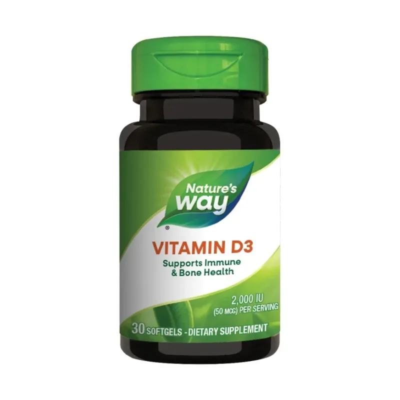 Vitamina D3 2000UI - Nature's Way